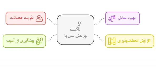 چرخش ساق پا